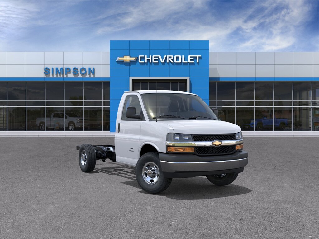 New 2026 Chevrolet Express Cutaway 3500 1WT Cutaway Van