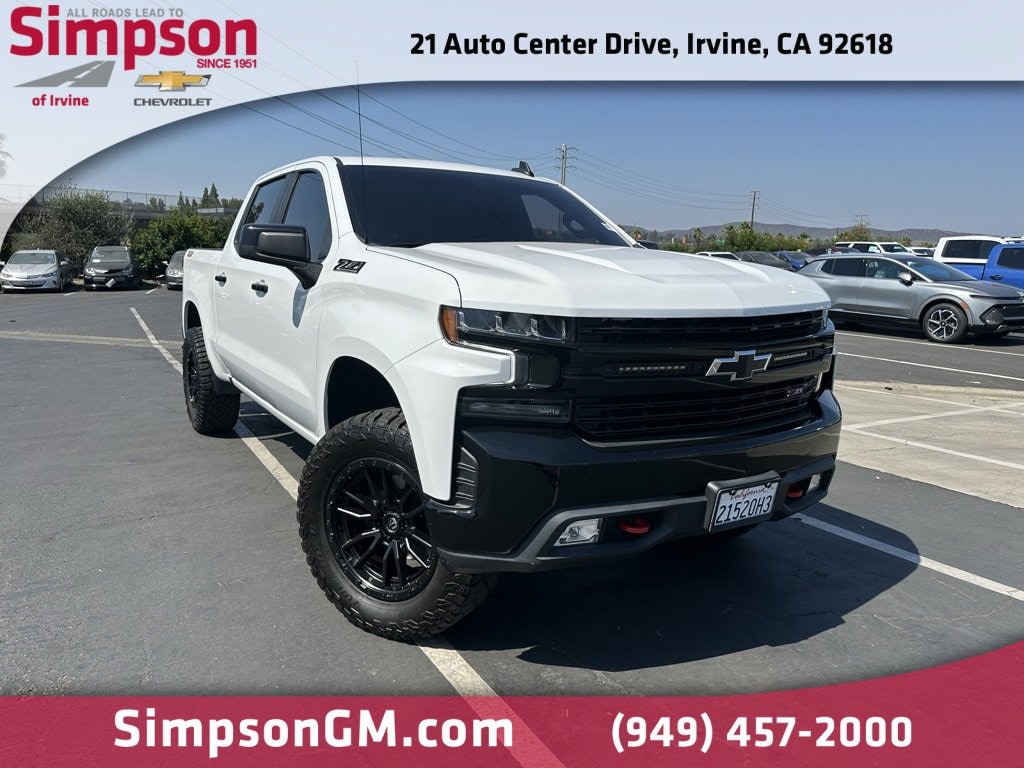 Used 2021 Chevrolet Silverado 1500 LT Trail Boss Truck Crew Cab