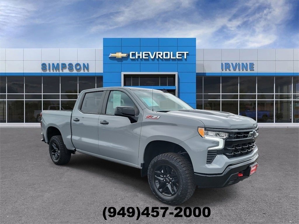 Certified 2024 Chevrolet Silverado 1500 LT Trail Boss Truck Crew Cab