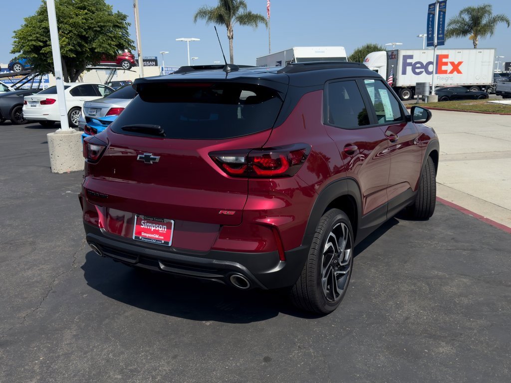 Certified 2024 Chevrolet TrailBlazer RS with VIN KL79MTSL6RB092332 for sale in Irvine, CA