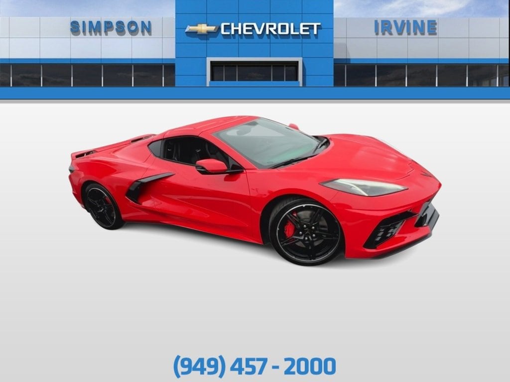 Used 2020 Chevrolet Corvette 2LT with VIN 1G1Y72D48L5102573 for sale in Irvine, CA