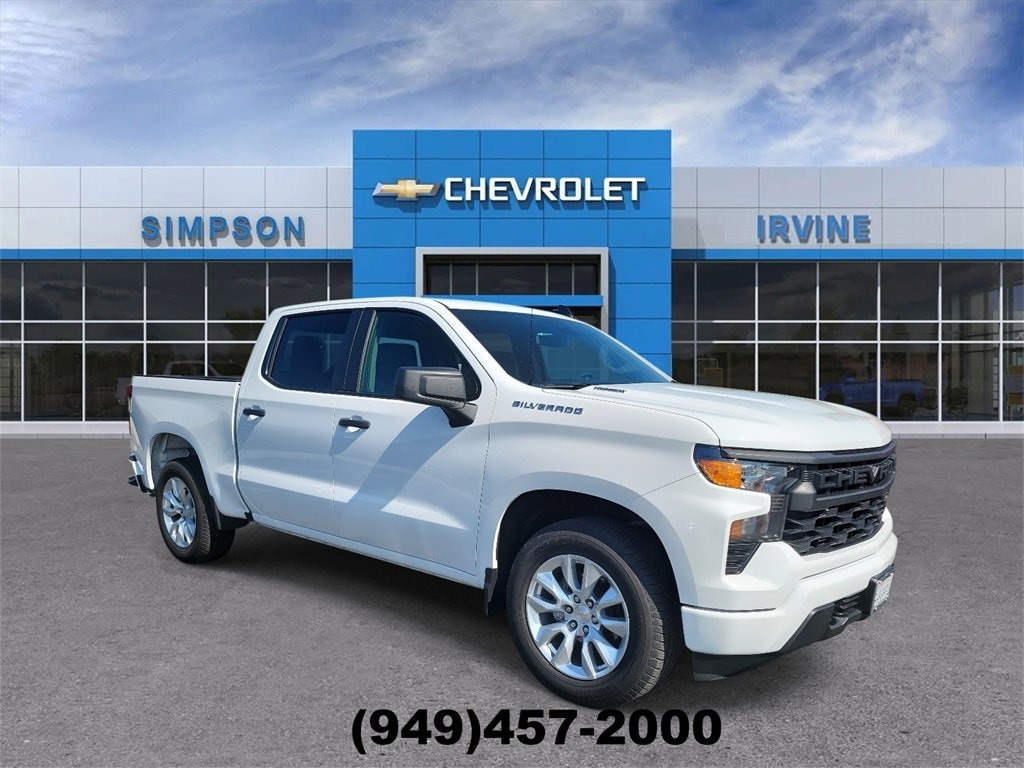 Used 2025 Chevrolet Silverado 1500 Custom Truck Crew Cab