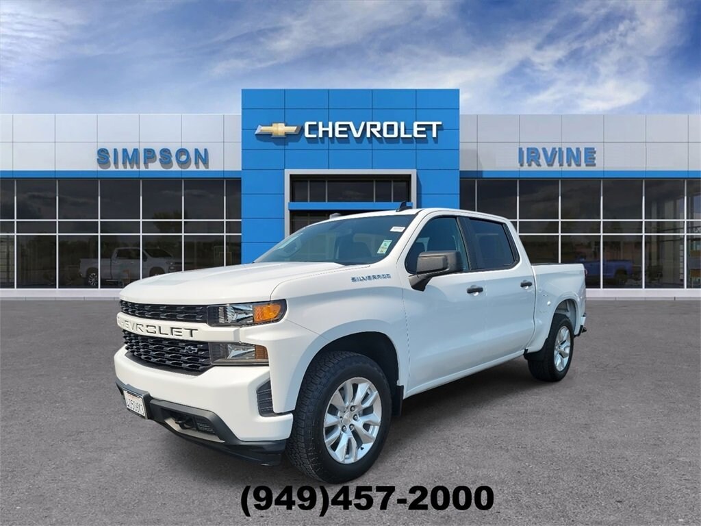 Certified 2022 Chevrolet Silverado 1500 LTD Custom Truck Crew Cab