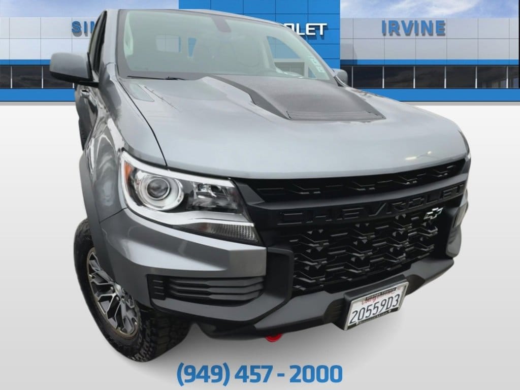 Used 2021 Chevrolet Colorado ZR2 with VIN 1GCGTEEN5M1184424 for sale in Irvine, CA