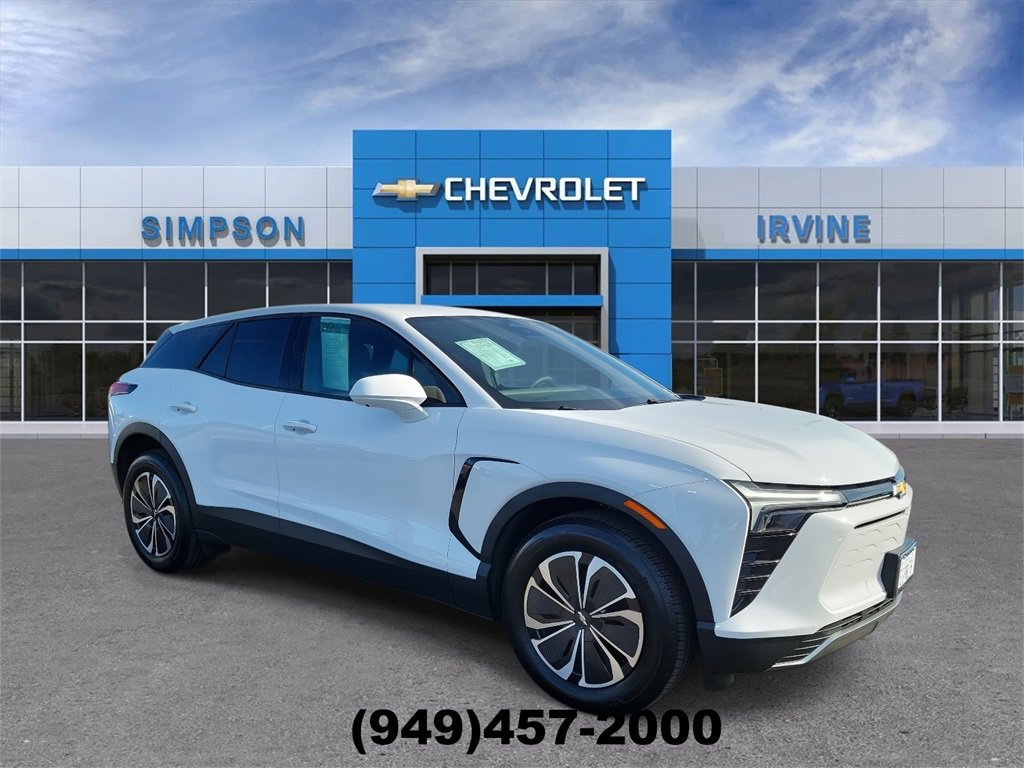 Used 2026 Chevrolet Blazer EV LT with VIN 3GNKDARM5TS110281 for sale in Irvine, CA