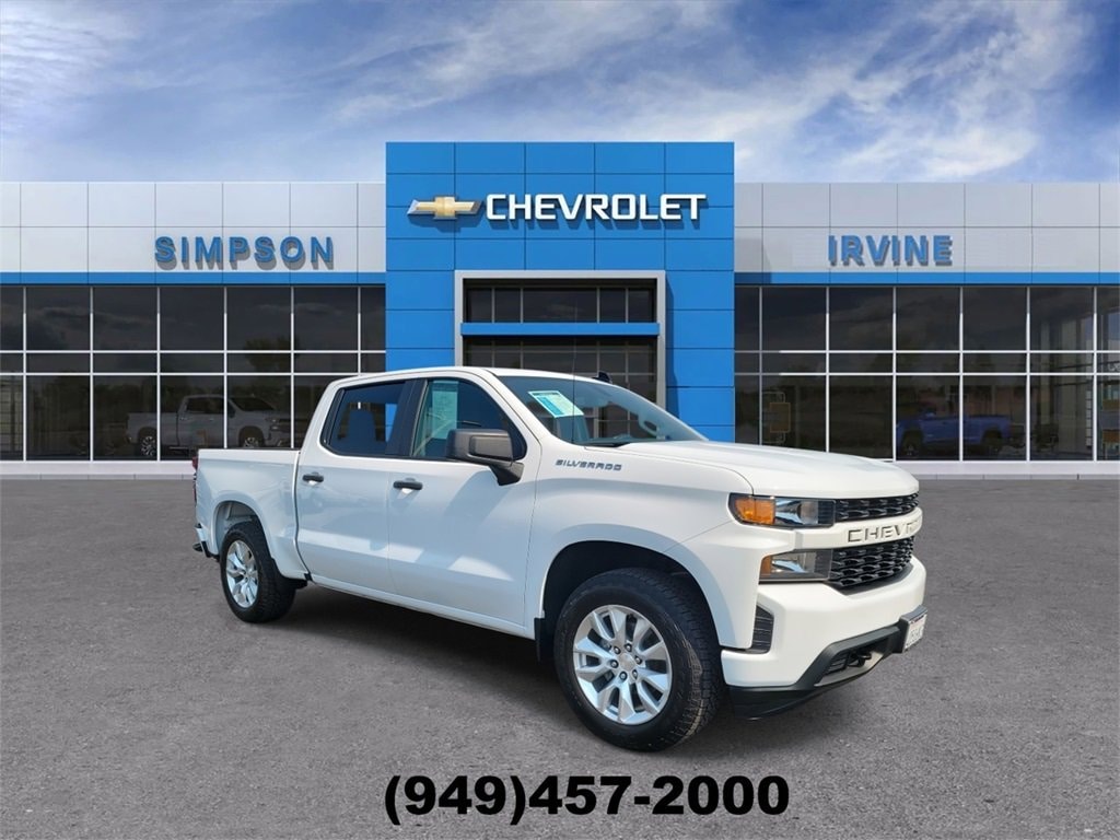 Certified 2022 Chevrolet Silverado 1500 LTD Custom Truck Crew Cab