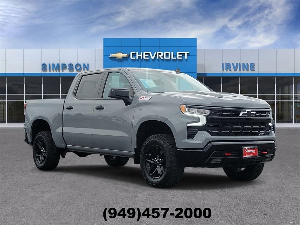 Certified 2024 Chevrolet Silverado 1500 LT Trail Boss Truck Crew Cab