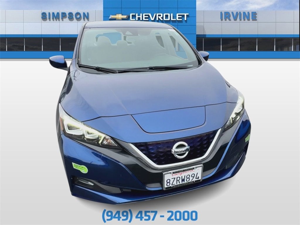 Used 2022 Nissan LEAF SV Plus with VIN 1N4BZ1CV4NC555878 for sale in Irvine, CA