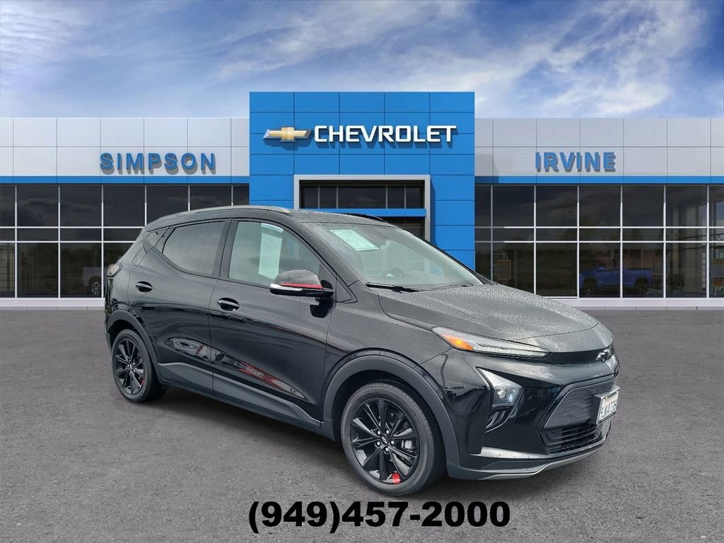 Used 2023 Chevrolet Bolt EUV LT with VIN 1G1FY6S07P4188028 for sale in Irvine, CA