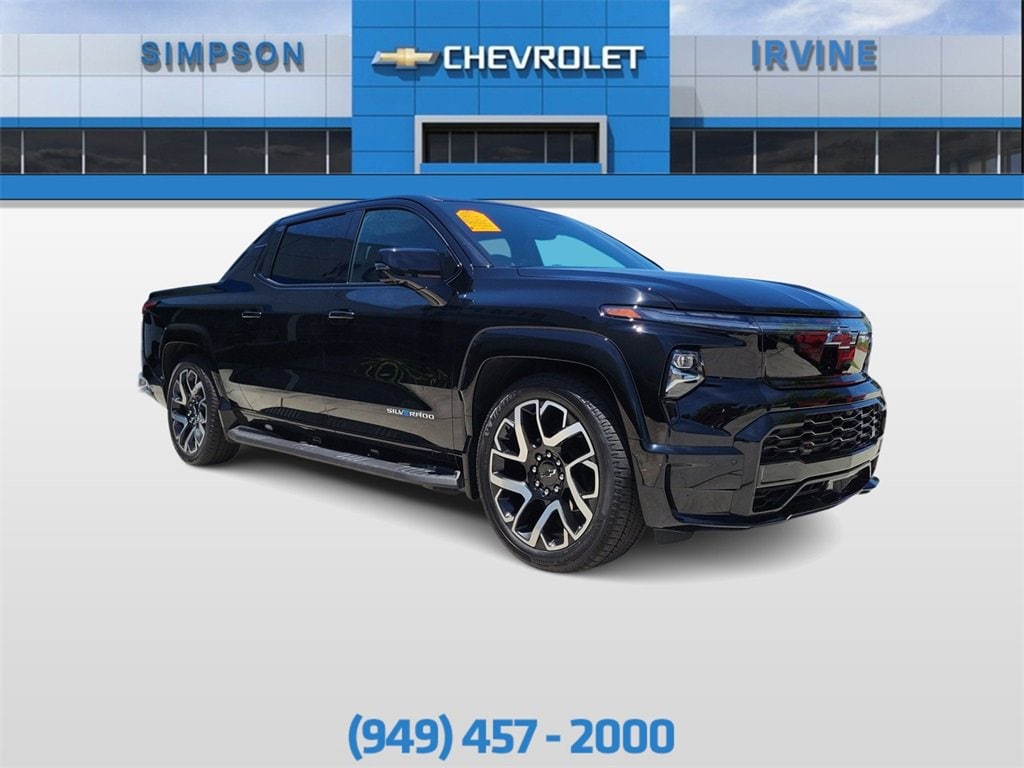 Used 2024 Chevrolet Silverado EV RST with VIN 1GC40ZEL5RU301037 for sale in Irvine, CA