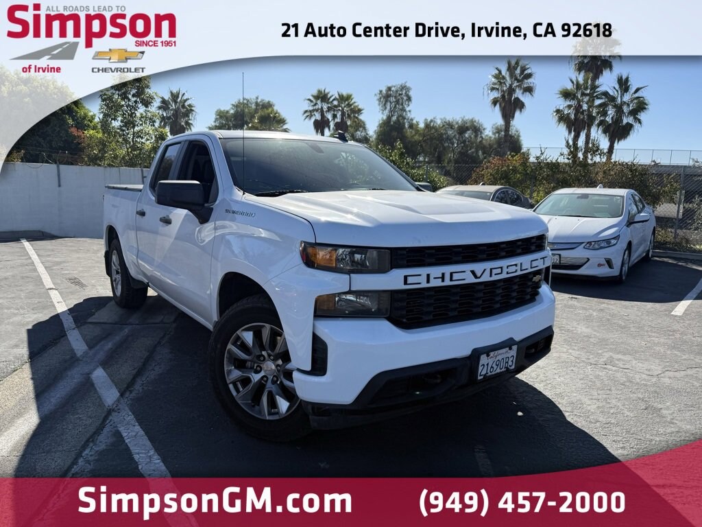 Used 2020 Chevrolet Silverado 1500 Custom Truck Double Cab