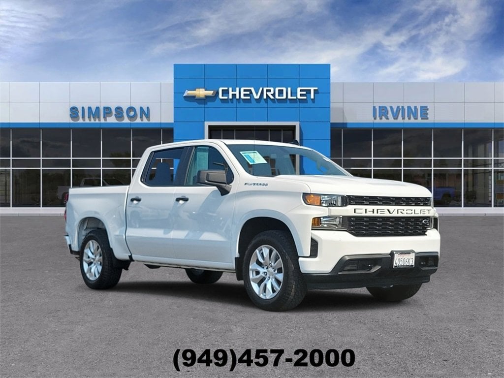 Certified 2022 Chevrolet Silverado 1500 LTD Custom Truck Crew Cab