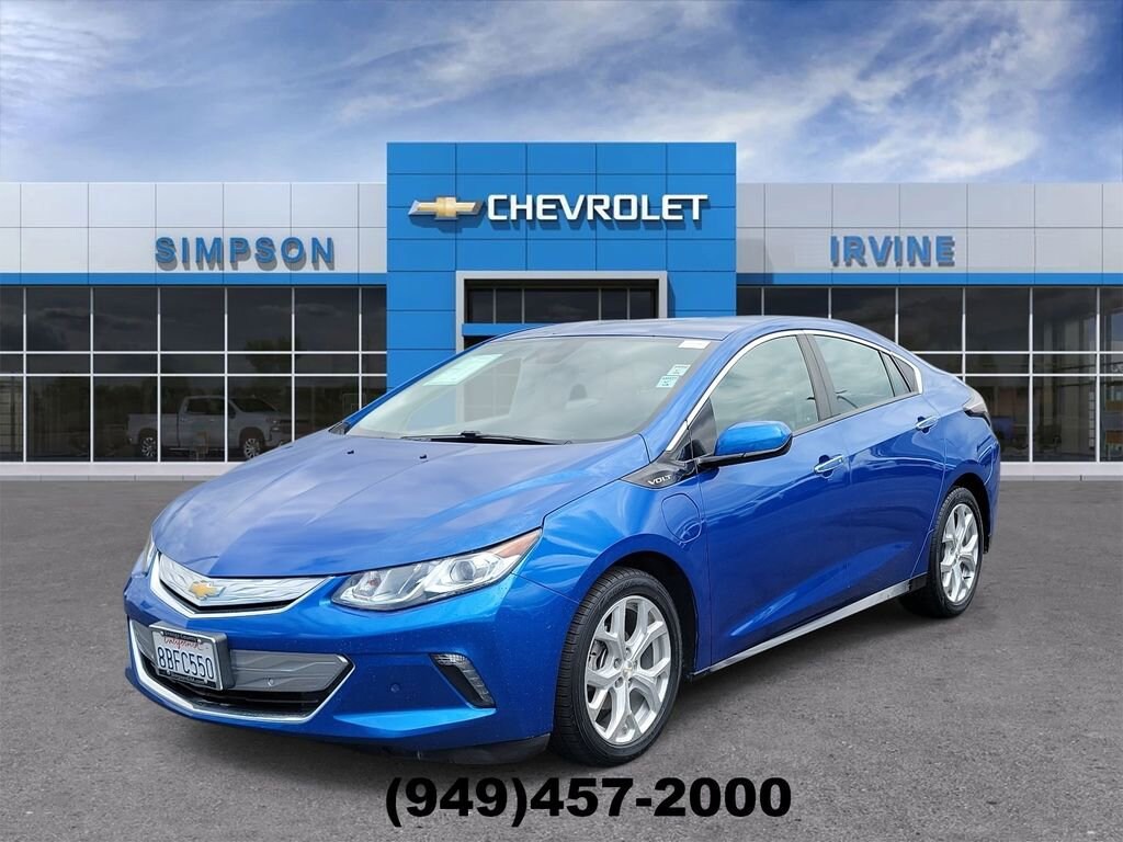 Used 2018 Chevrolet Volt Premier Hatchback