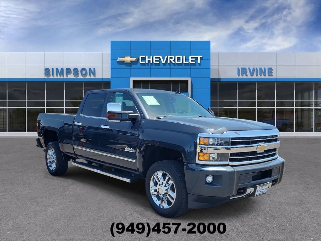 Used 2018 Chevrolet Silverado 2500 HD High Country Truck Crew Cab