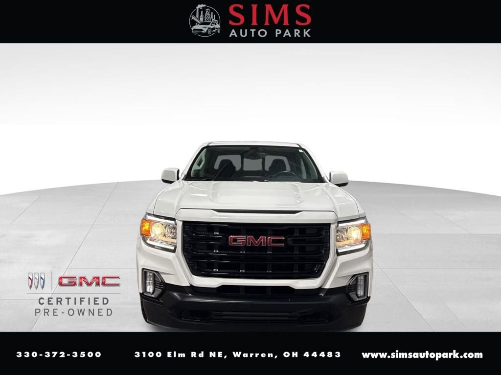 Certified 2022 GMC Canyon Elevation Truck