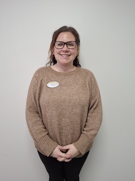 Staff member Ashley Isenberg from e69e8ed1f81a