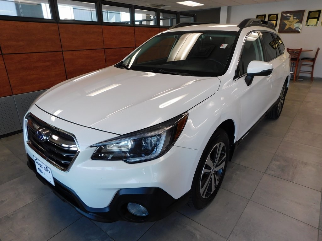 Used 2019 Subaru Outback Limited with VIN 4S4BSAJC2K3381056 for sale in Sioux City, IA