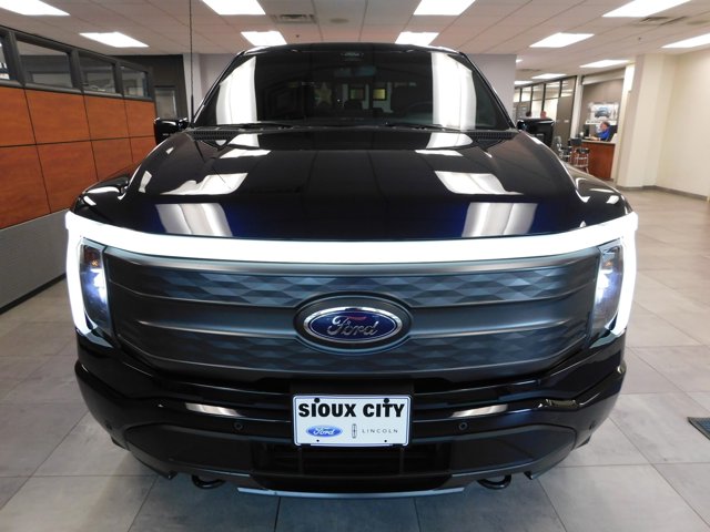 Certified 2022 Ford F-150 Lightning Lariat with VIN 1FTVW1EL5NWG01227 for sale in Sioux City, IA