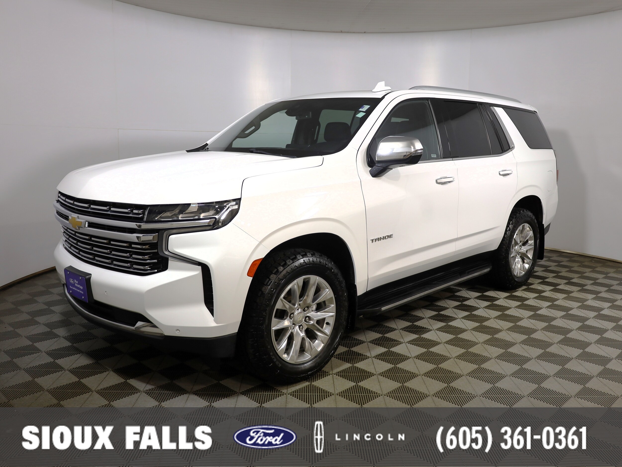 Summit White 2021 Chevrolet Tahoe SUV / Crossover Four-Wheel Drive 