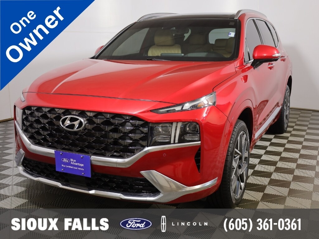 Calypso Red 2023 Hyundai Santa Fe SUV / Crossover All-Wheel Drive Automatic