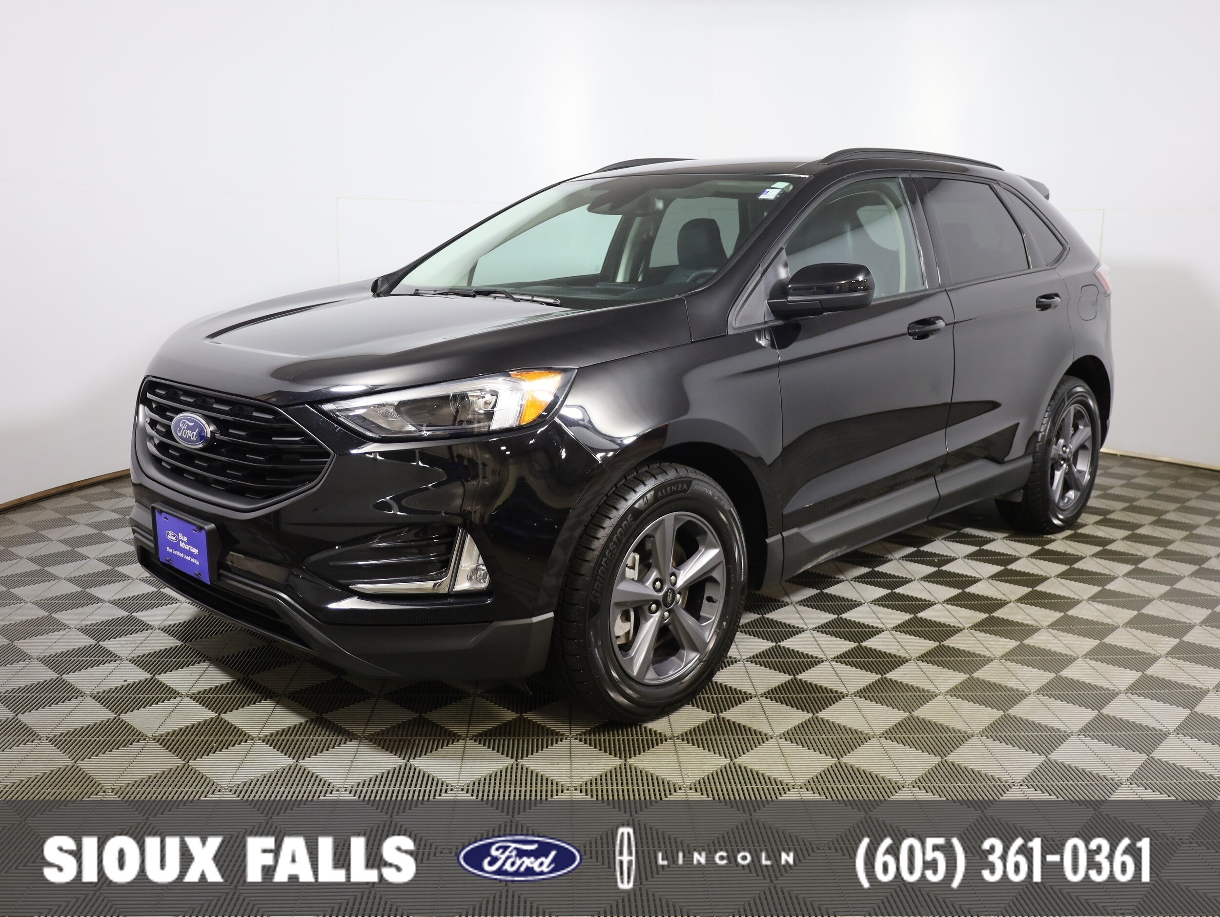 Agate Black 2024 Ford Edge SEL AWD SUV / Crossover All-Wheel Drive 8-Speed Automatic