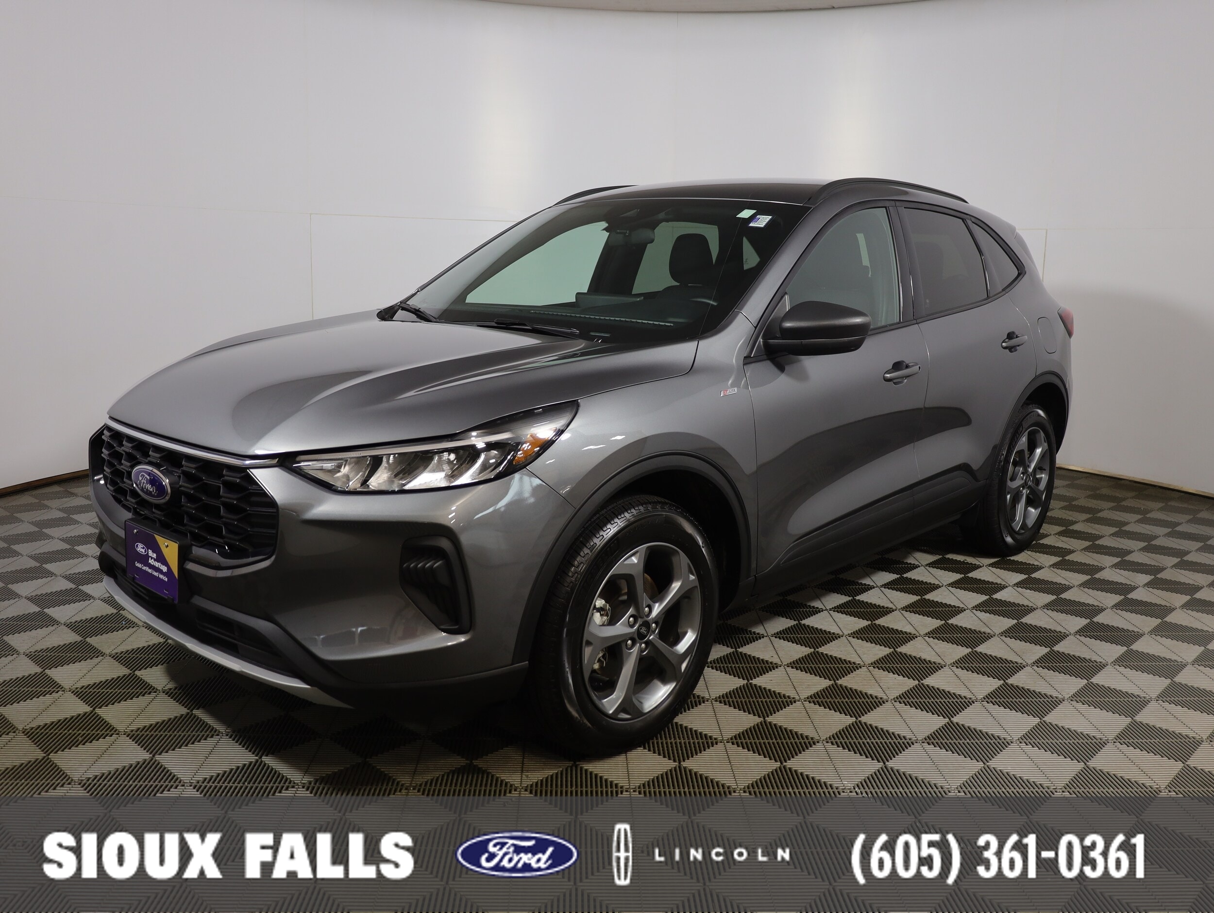 Carbonized Gray 2025 Ford Escape SUV / Crossover All-Wheel Drive 8-Speed Automatic