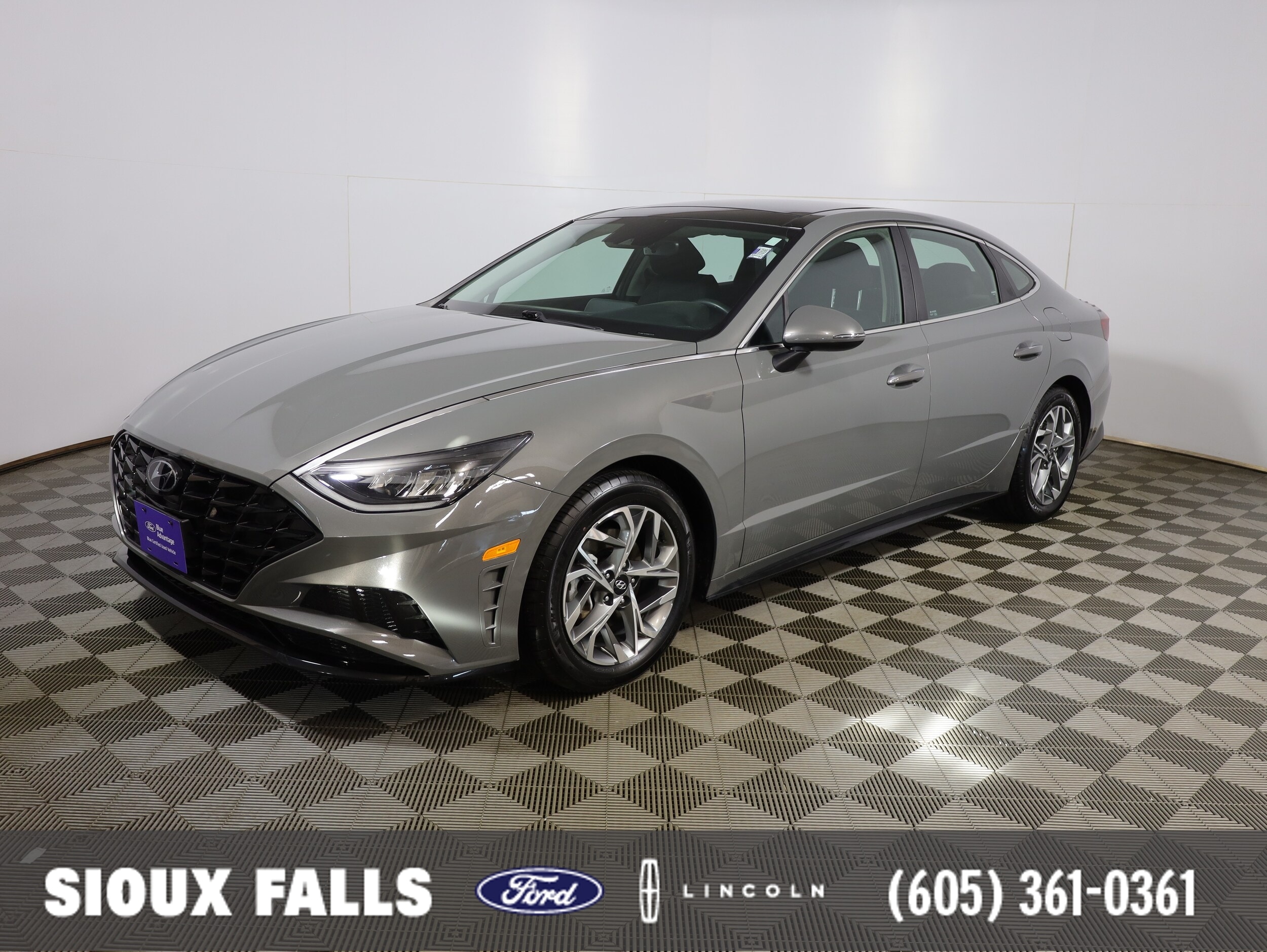 Hampton Gray 2022 Hyundai Sonata Sedan Front-Wheel Drive 8-Speed Automatic