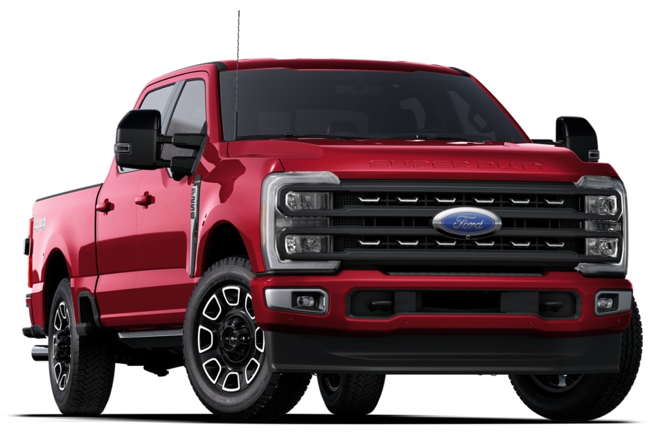 New Ford F-250 Red
