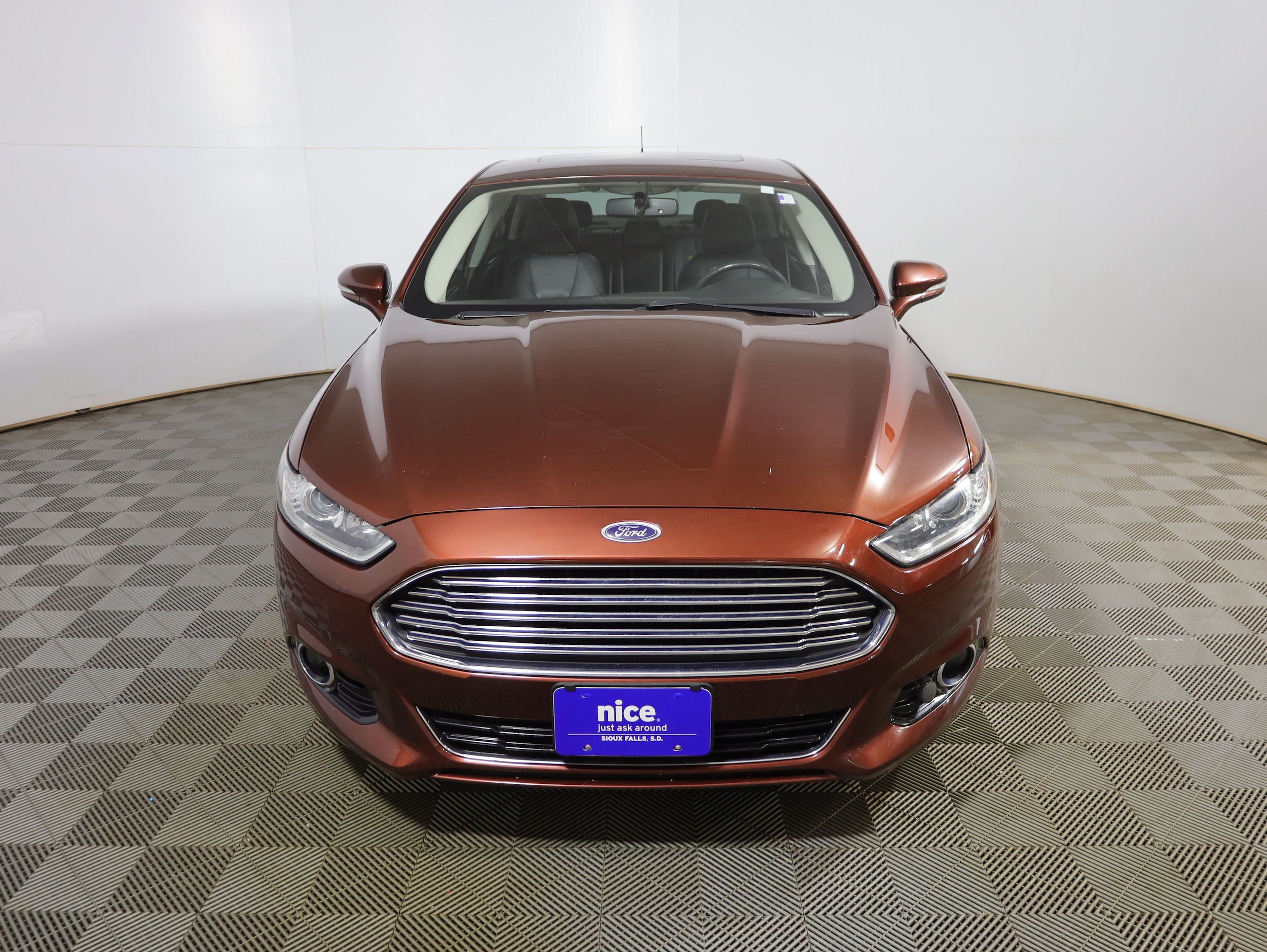 Used 2016 Ford Fusion Titanium with VIN 3FA6P0D91GR116483 for sale in Sioux Falls, SD