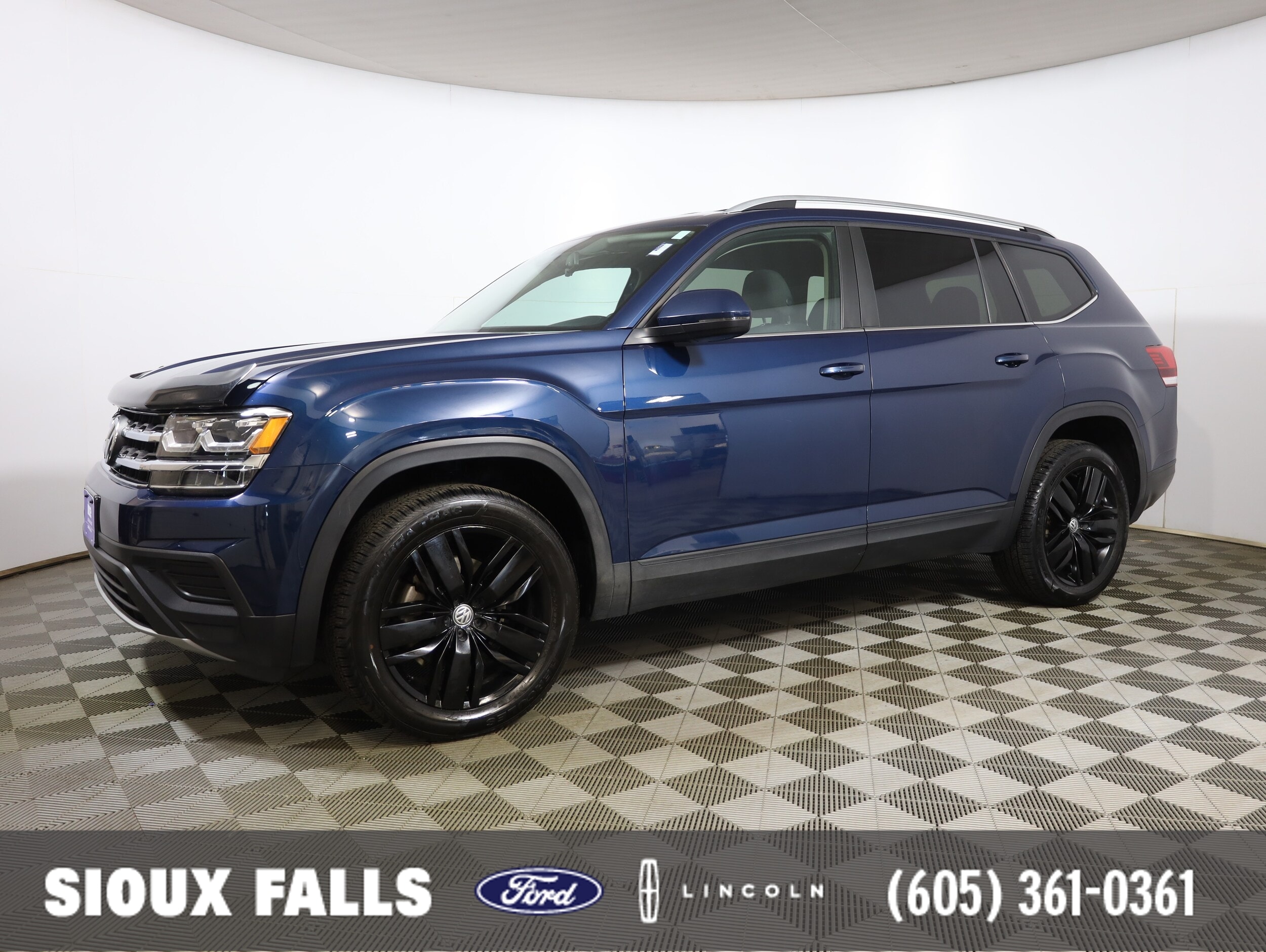 Tourmaline Blue 2018 Volkswagen Atlas S 4Motion SUV / Crossover All-Wheel Drive 8-Speed Automatic