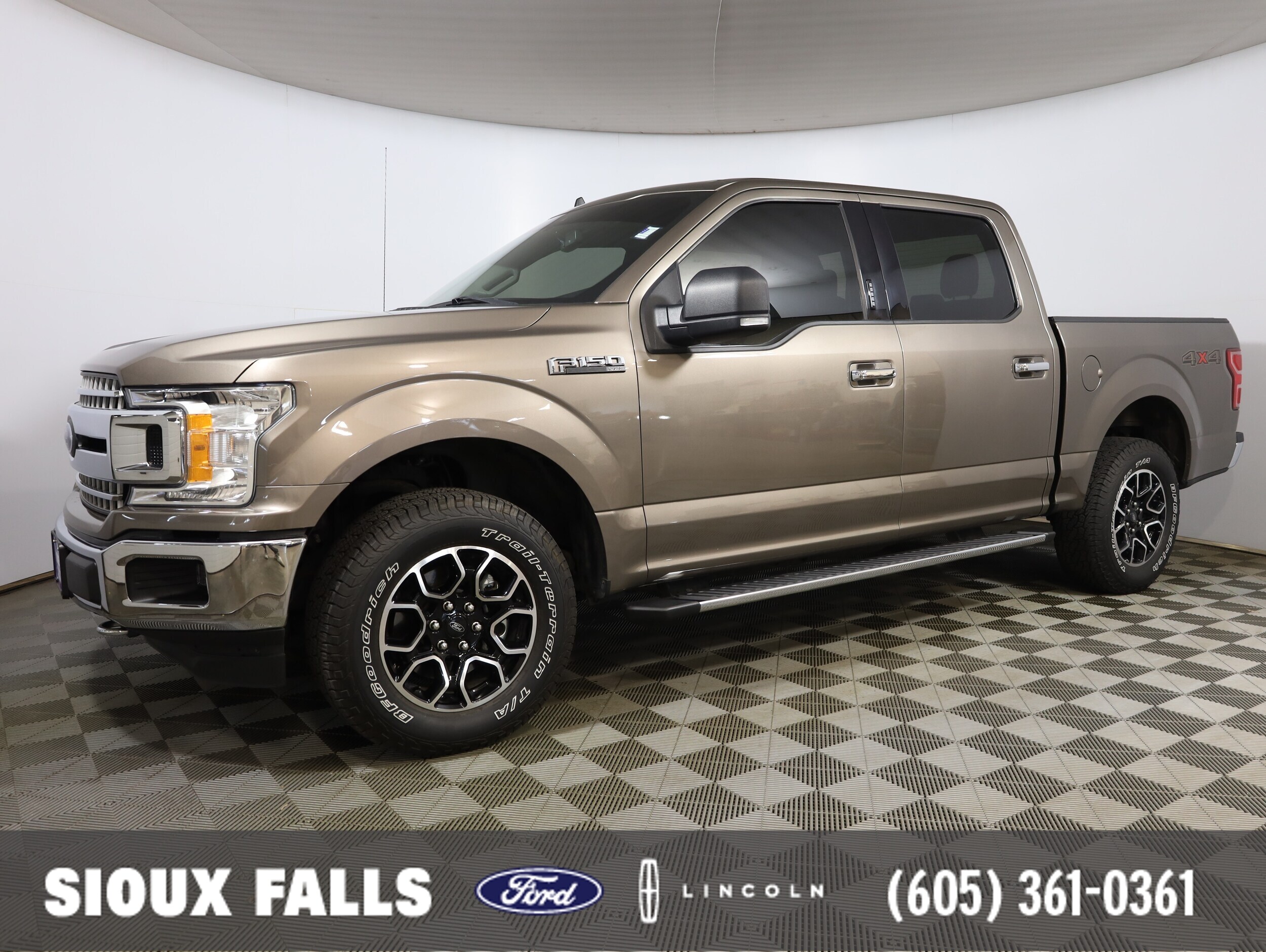 Stone Gray Metallic 2020 Ford F-150 XLT SuperCrew 4WD Pickup Truck Four-Wheel Drive 6-Speed Automatic