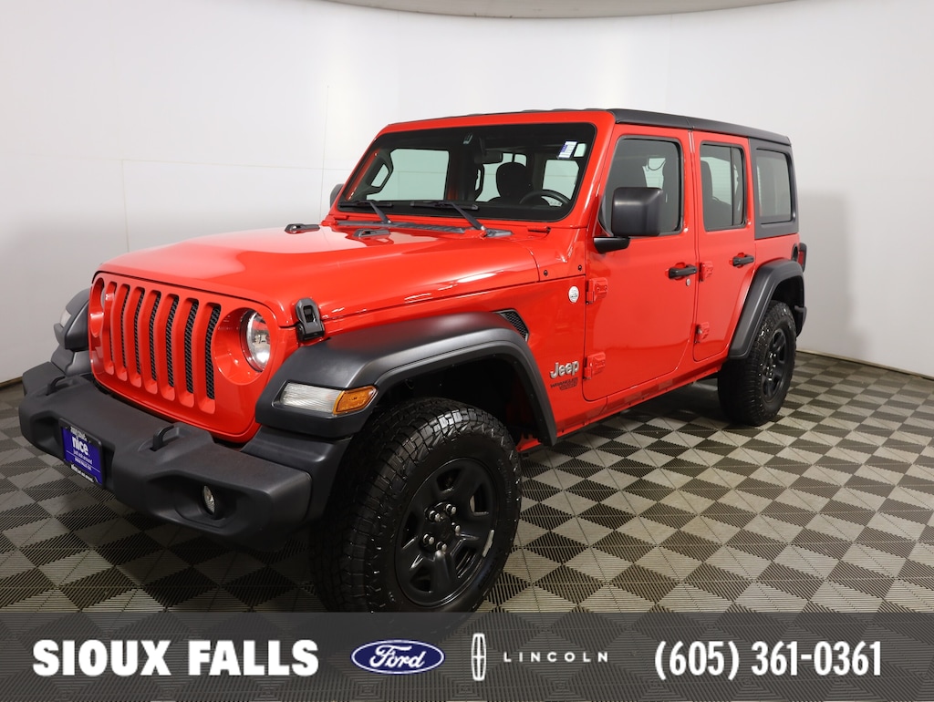 Used 2020 Jeep Wrangler Unlimited Sport SUV