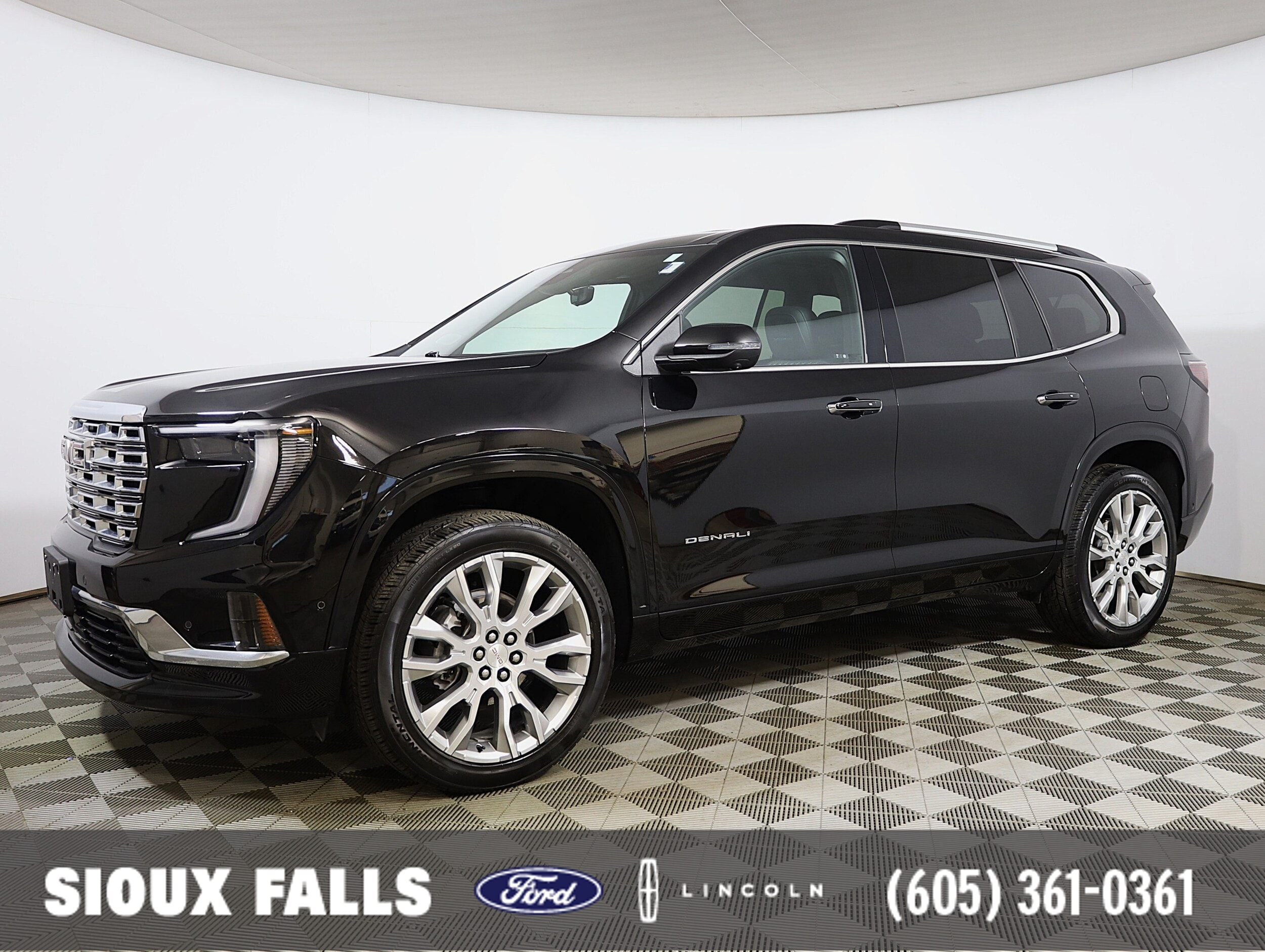 Black (Ebony Twilight) 2024 GMC Acadia Denali AWD SUV / Crossover Four-Wheel Drive 8-Speed Automatic