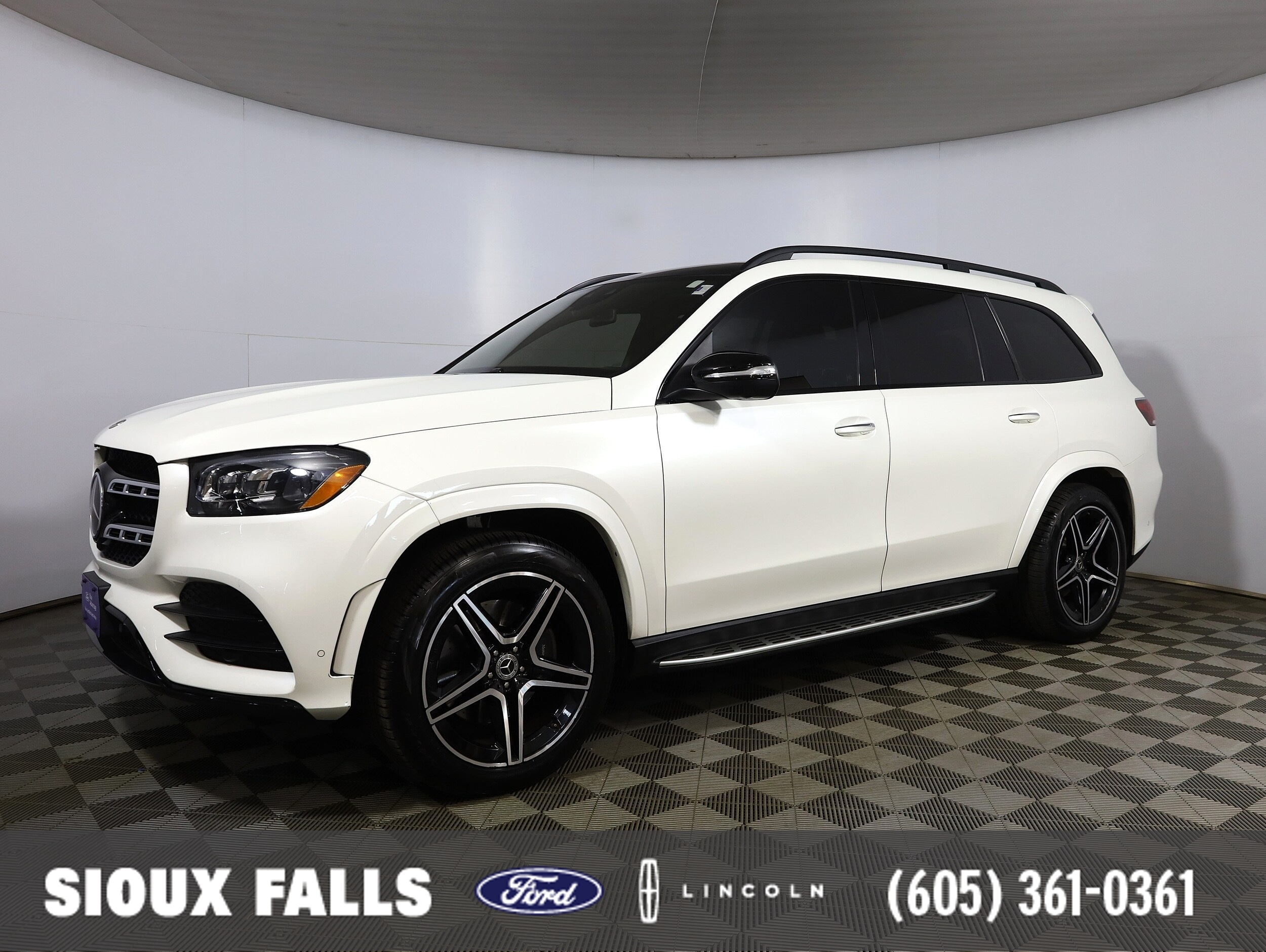 White 2022 Mercedes-Benz GLS 450 4MATIC SUV / Crossover All-Wheel Drive 9-Speed Automatic