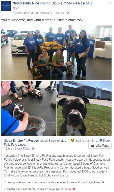 Sioux Empire Pit Rescue - Sioux Falls, SD