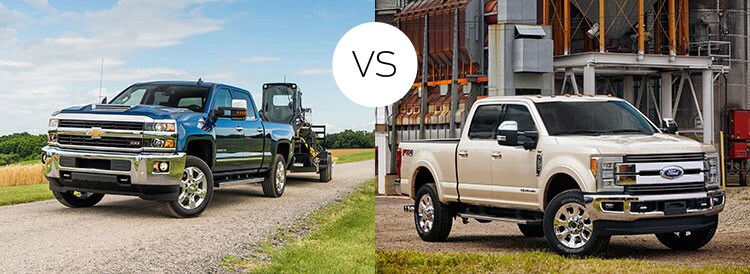 2018 Ford Super Duty vs Ram 2500 | Compare Heavy Duty Trucks Sioux Falls