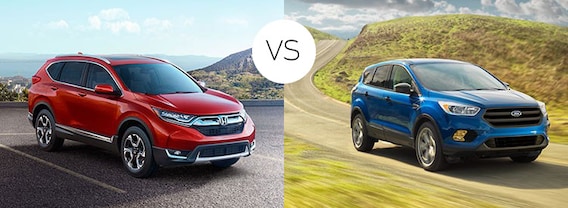 Ford Escape vs Forester CR-V Equinox Sioux Falls SUV Comparison