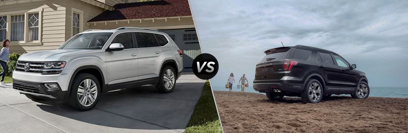 2019 Volkswagen Atlas vs Ford Explorer | Las Cruces VW Dealer