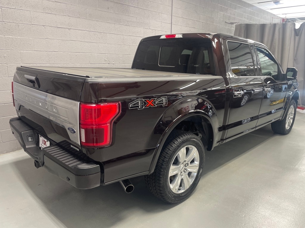 Used 2019 Ford F-150 Platinum with VIN 1FTEW1E42KFA22166 for sale in Springfield, IL