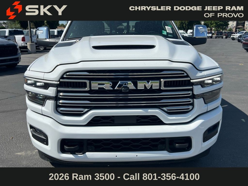 New 2026 Ram 3500 LARAMIE CREW CAB 4X4 8' BOX Pickup