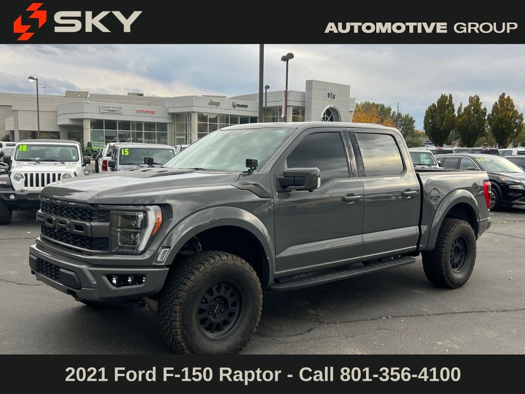 Used 2021 Ford F-150 Raptor Truck SuperCrew Cab