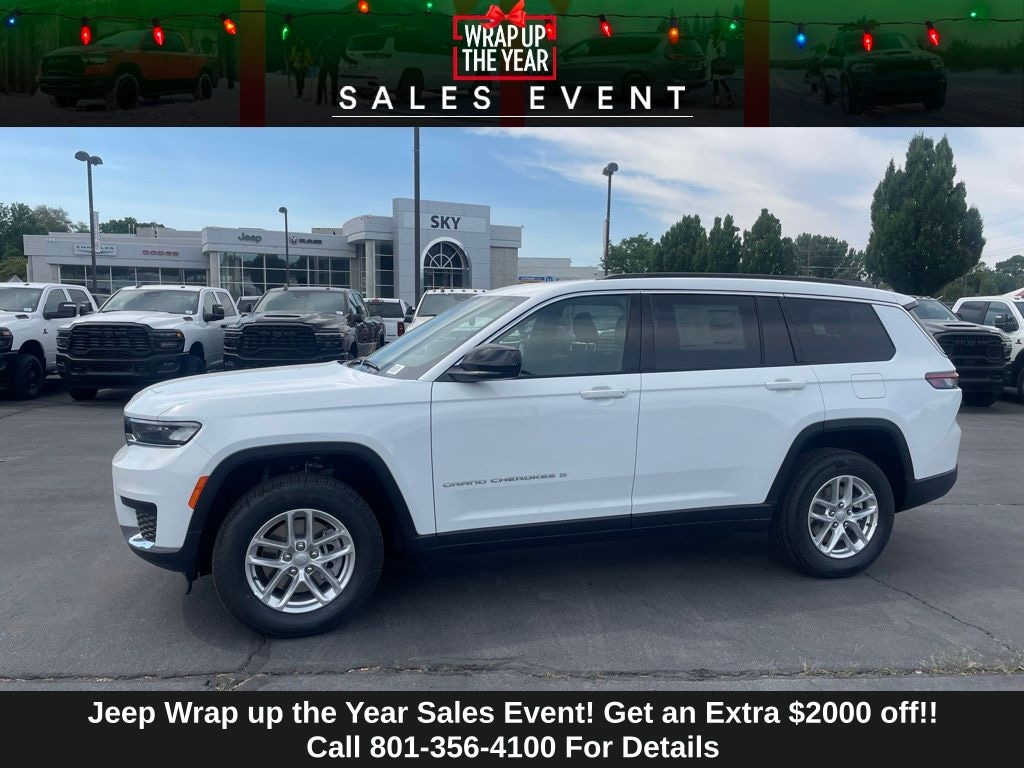 New 2025 Jeep Grand Cherokee L LAREDO X 4X4 Sport Utility