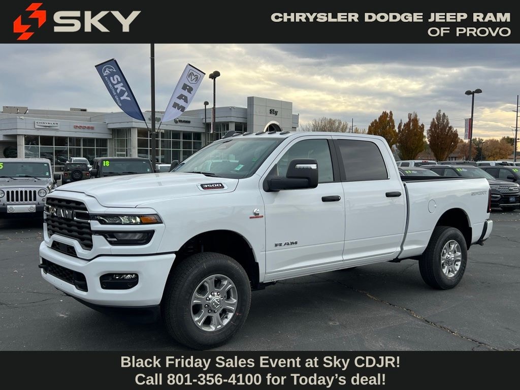 New 2026 Ram 3500 BIG HORN CREW CAB 4X4 6'4 BOX Pickup