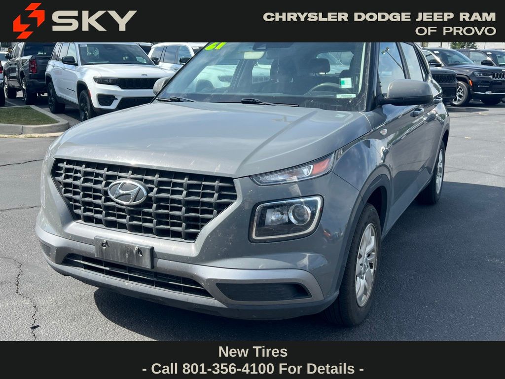 Used 2021 Hyundai Venue SE with VIN KMHRB8A39MU126358 for sale in Provo, UT