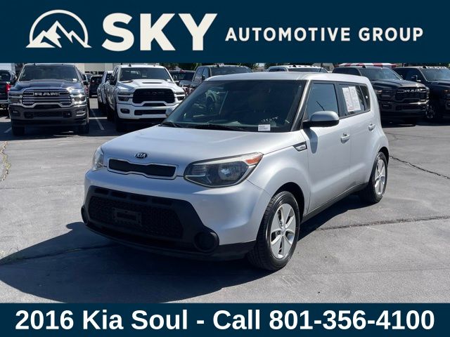 Used 2016 Kia Soul Base with VIN KNDJN2A26G7820392 for sale in Provo, UT
