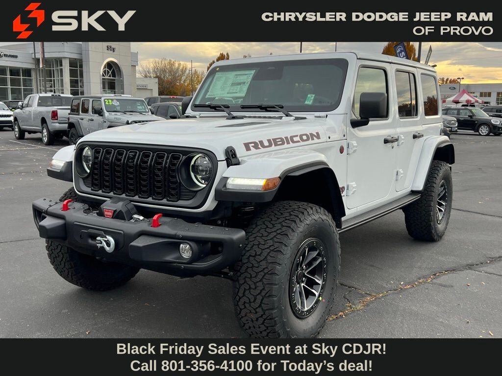 New 2026 Jeep Wrangler 4-DOOR RUBICON X Sport Utility