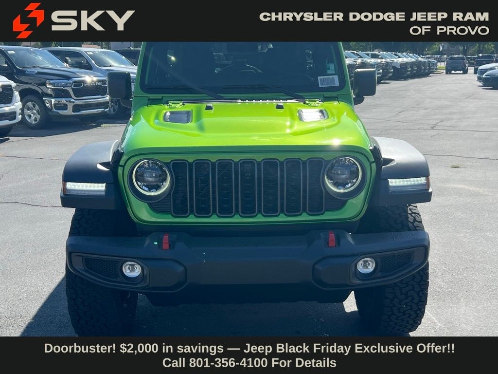 New 2025 Jeep Wrangler 4-DOOR RUBICON Sport Utility
