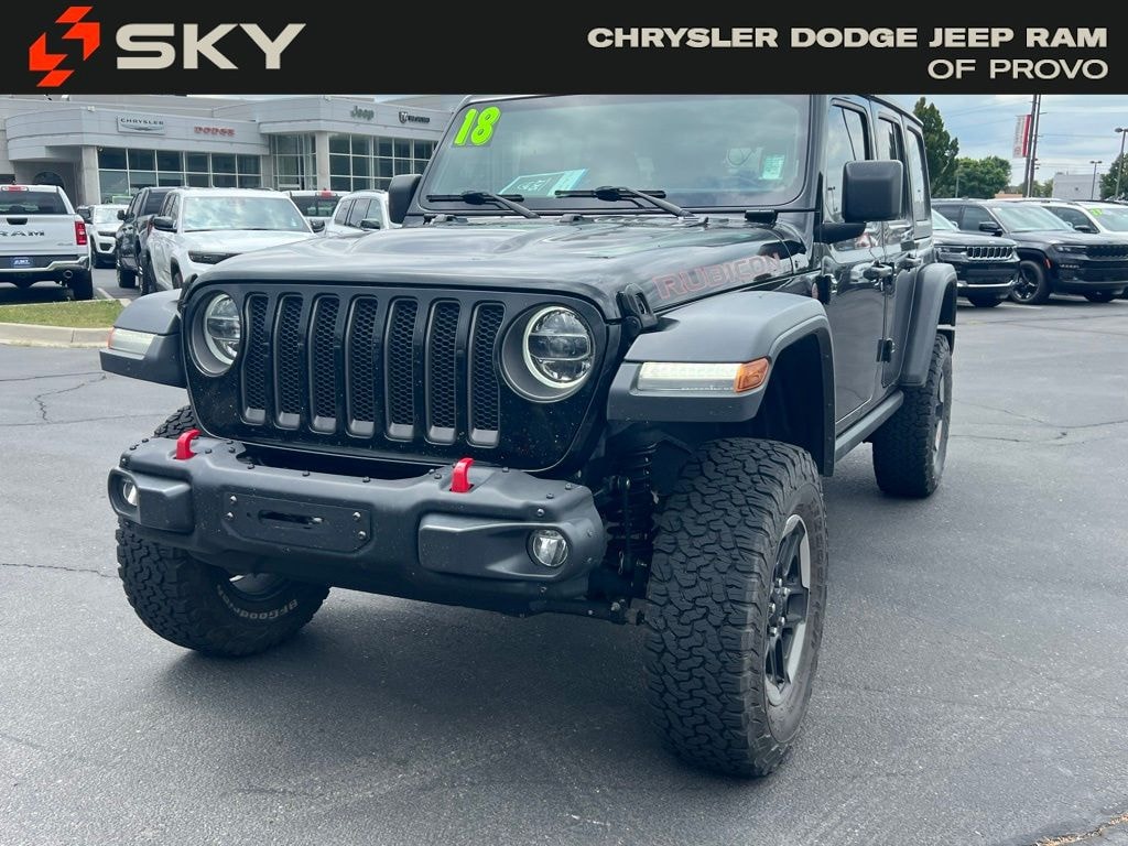 Used 2018 Jeep Wrangler Unlimited Rubicon 4x4 SUV