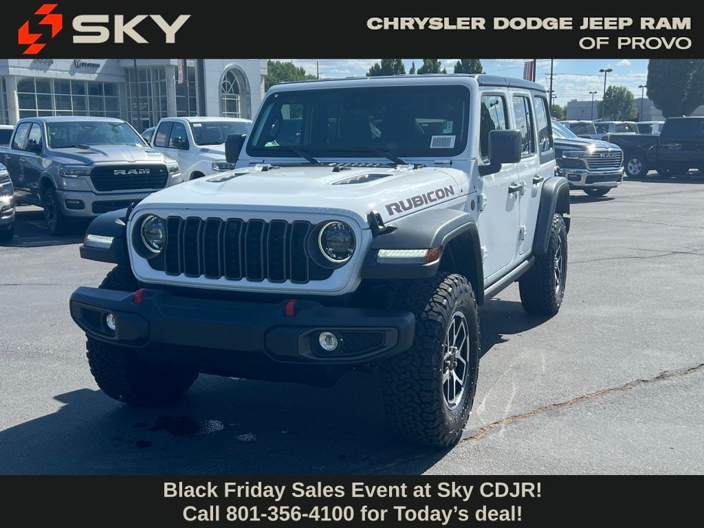 New 2025 Jeep Wrangler 4-DOOR RUBICON Sport Utility