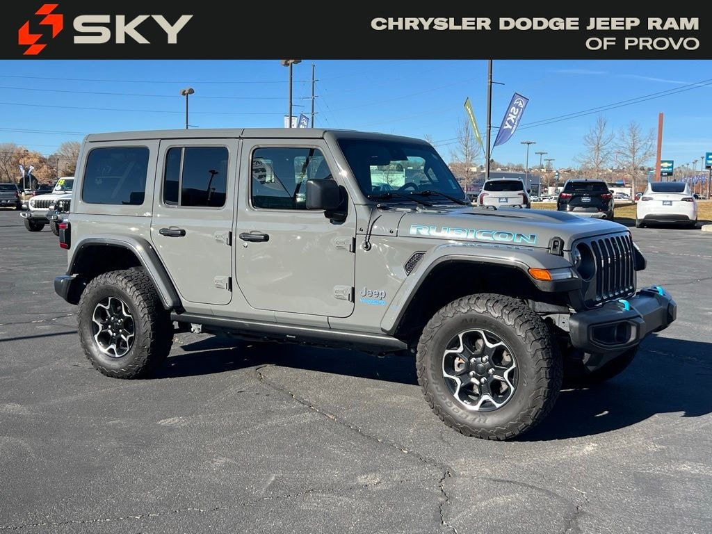 Used 2021 Jeep Wrangler Unlimited Rubicon 4xe SUV